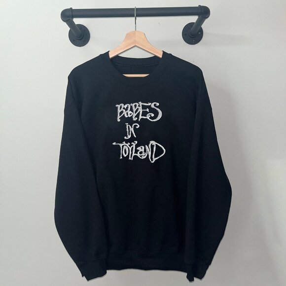 Black White Babes In Toyland US Indie Rock Band Music Crewneck Sweatshirt - Picture 1 of 2